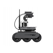 UGV Rover Open-Source 6 Wheels 4WD AI Robot For Jetson Orin Series Board, Dual Controllers, 360° Flexible Omnidirectional Pan-Tilt, Optional For Jetson Orin Nano 4GB Kit